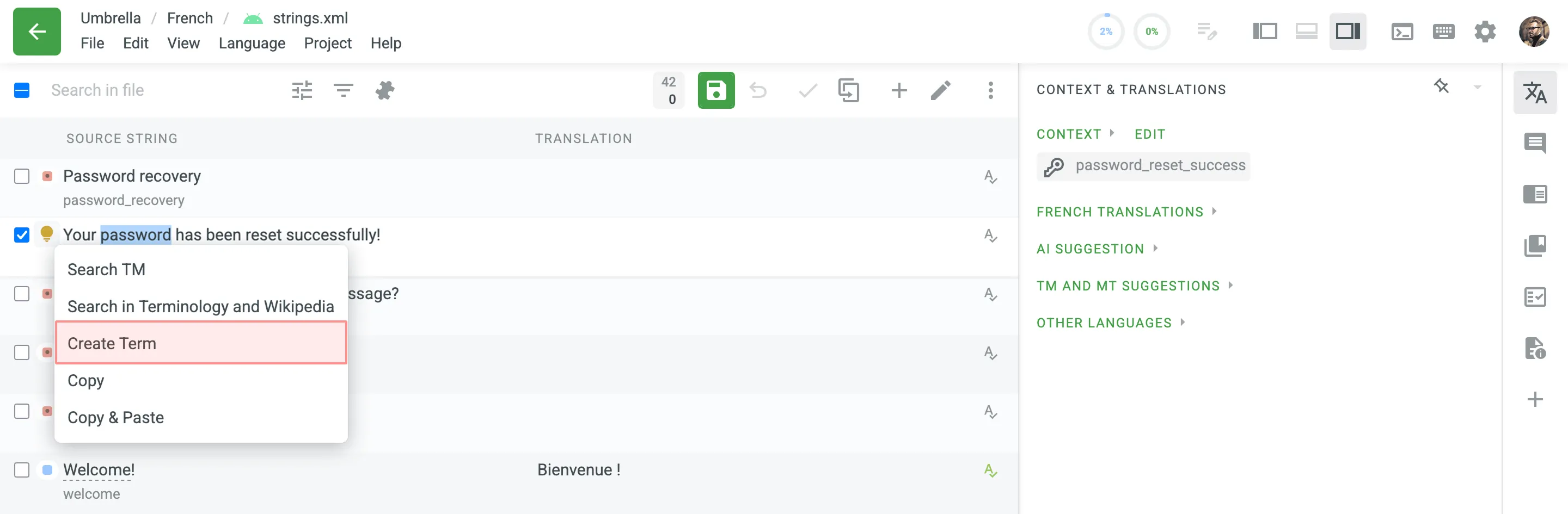 Add Concept in Editor